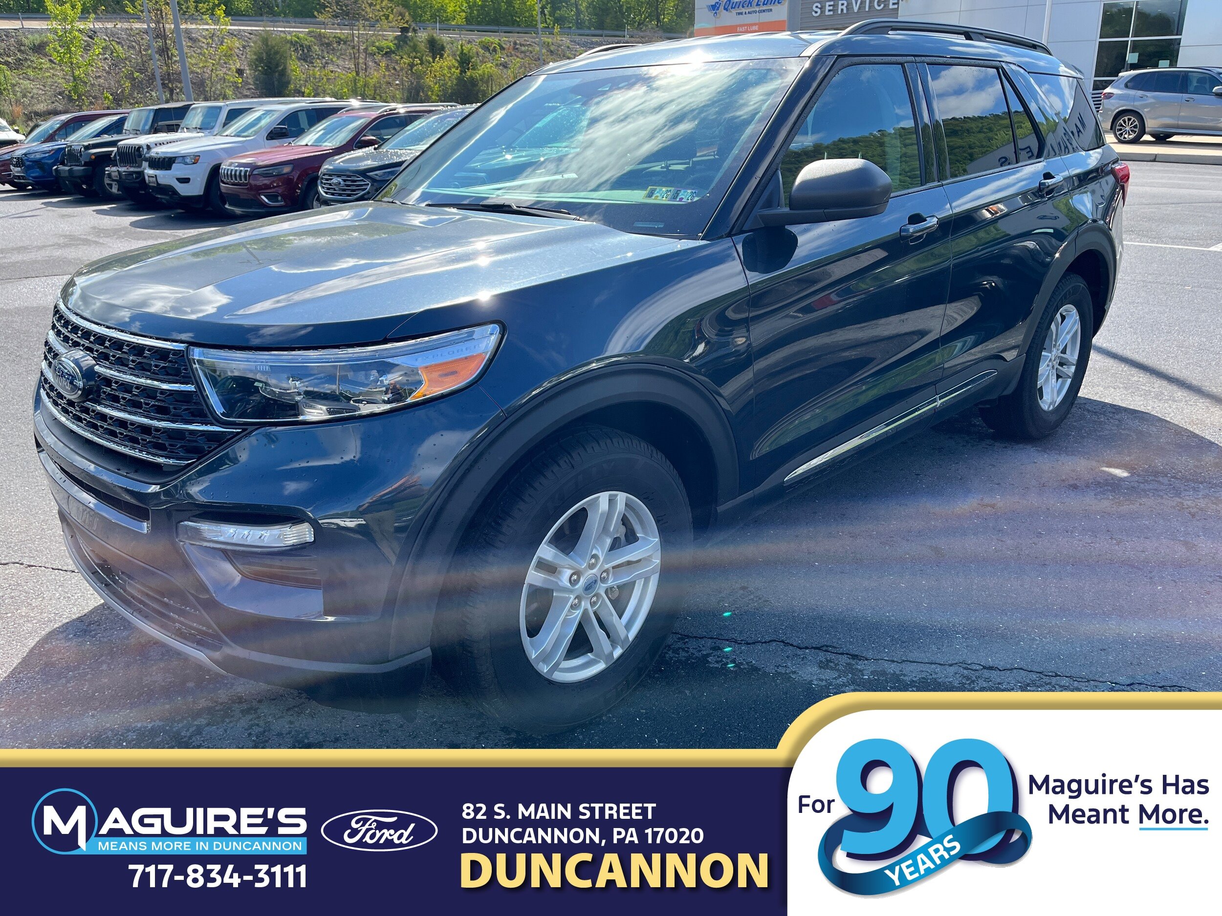 Certified 2022 Ford Explorer XLT w/ Equipment Group 202A