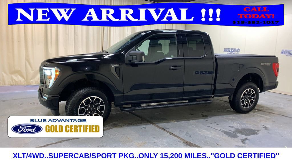 Certified 2023 Ford F150 XLT w/ Equipment Group 302A High image 3