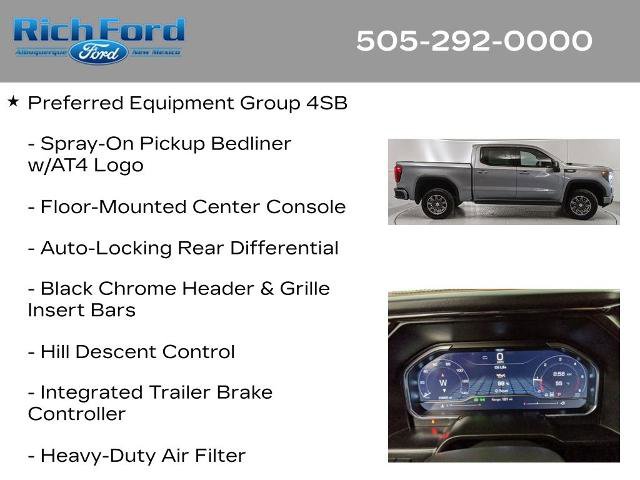 Used 2024 GMC Sierra 1500 AT4 w/ Technology Package image 25