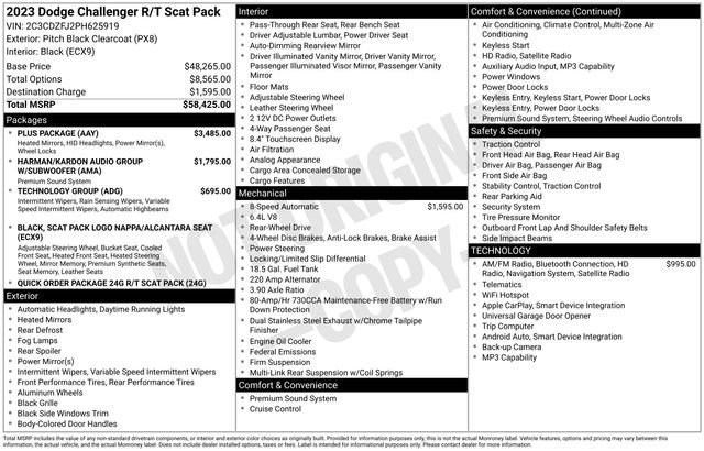 Used 2023 Dodge Challenger R/T Scat Pack w/ Plus Package image 9