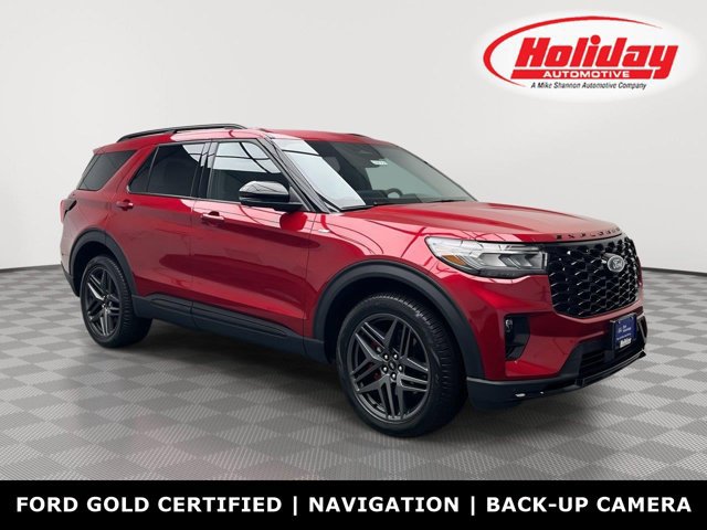 Certified 2025 Ford Explorer ST-Line w/ Premium Package AWD/4WD image 1