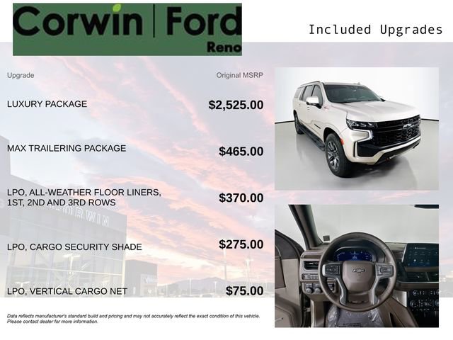 Used 2024 Chevrolet Suburban Z71 w/ Luxury Package image 3