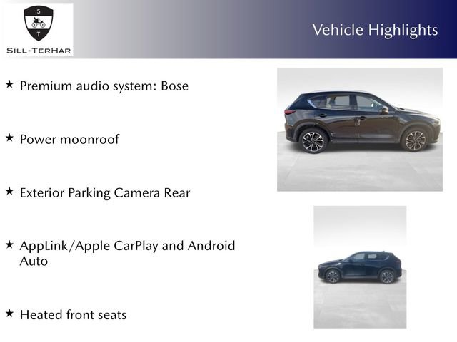 Used 2022 MAZDA CX-5 AWD 2.5 S w/ Premium Package image 4