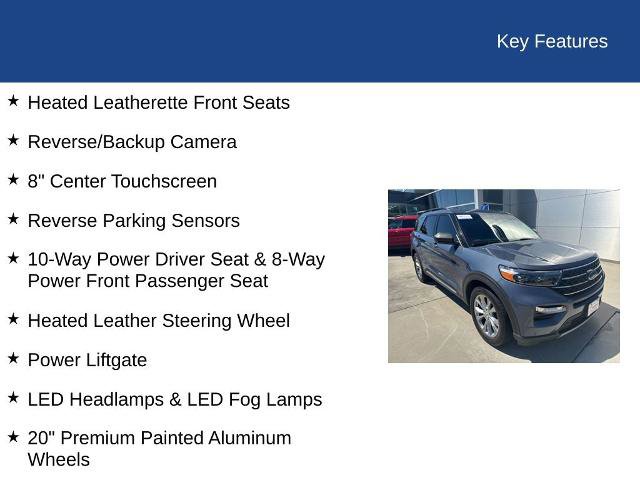 Certified 2021 Ford Explorer XLT w/ Equipment Group 202A RWD image 36