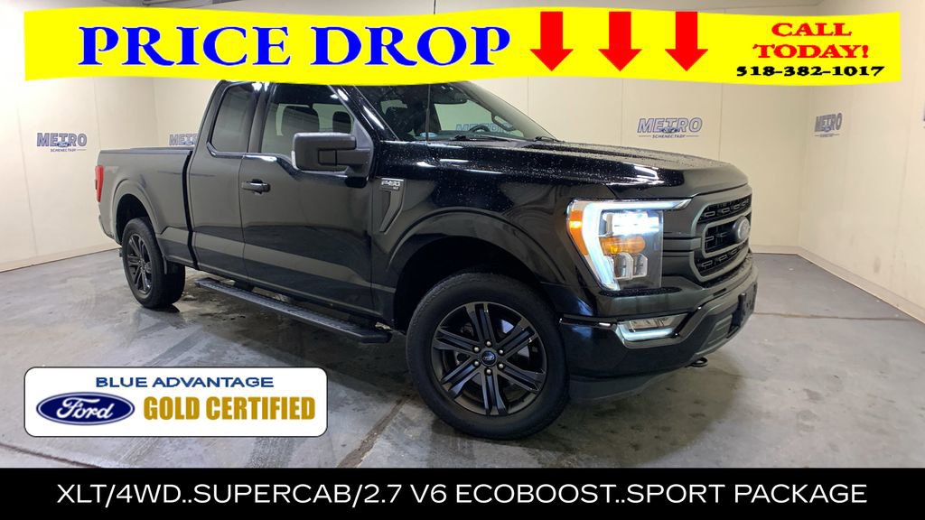 Certified 2022 Ford F150 XLT w/ Equipment Group 302A High AWD/4WD image 1