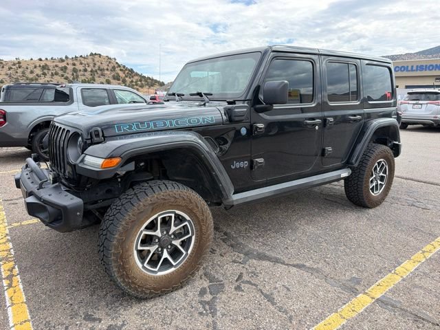 Used 2021 Jeep Wrangler Unlimited Rubicon 4xe w/ Steel Bumper Group