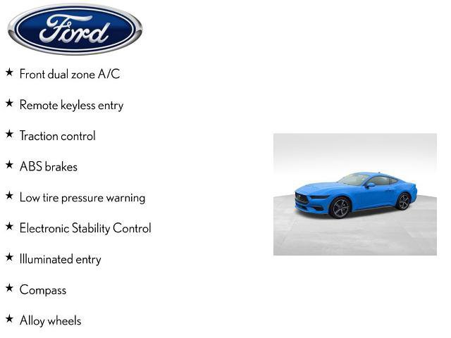 Certified 2025 Ford Mustang Coupe RWD image 10