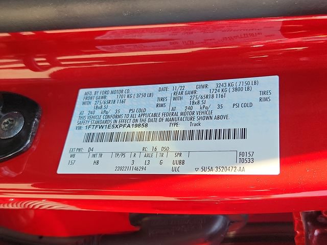 Certified 2023 Ford F150 Lariat AWD/4WD image 28