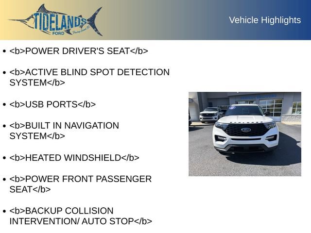 Certified 2023 Ford Explorer ST-Line AWD/4WD image 12
