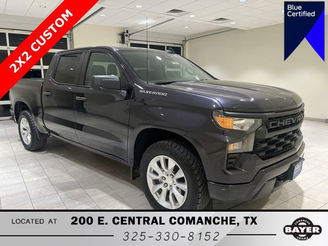 Used 2022 Chevrolet Silverado 1500 Custom w/ LPO, Dark Essentials Package image 1