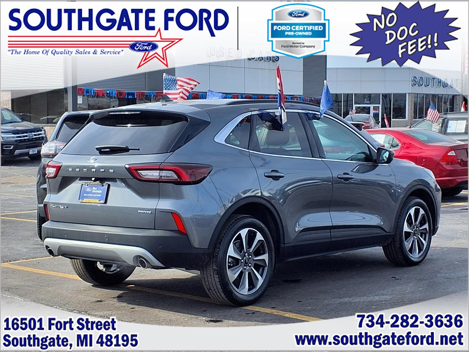 Certified 2023 Ford Escape Platinum image 3