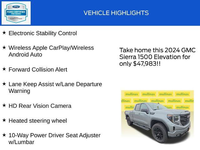 Used 2024 GMC Sierra 1500 Elevation AWD/4WD image 19