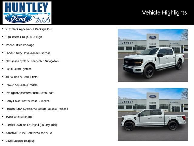 Certified 2024 Ford F150 XLT w/ Equipment Group 303A High AWD/4WD image 2