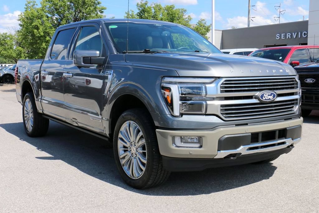 Certified 2025 Ford F150 Platinum w/ Equipment Group 703A Plus AWD/4WD image 4