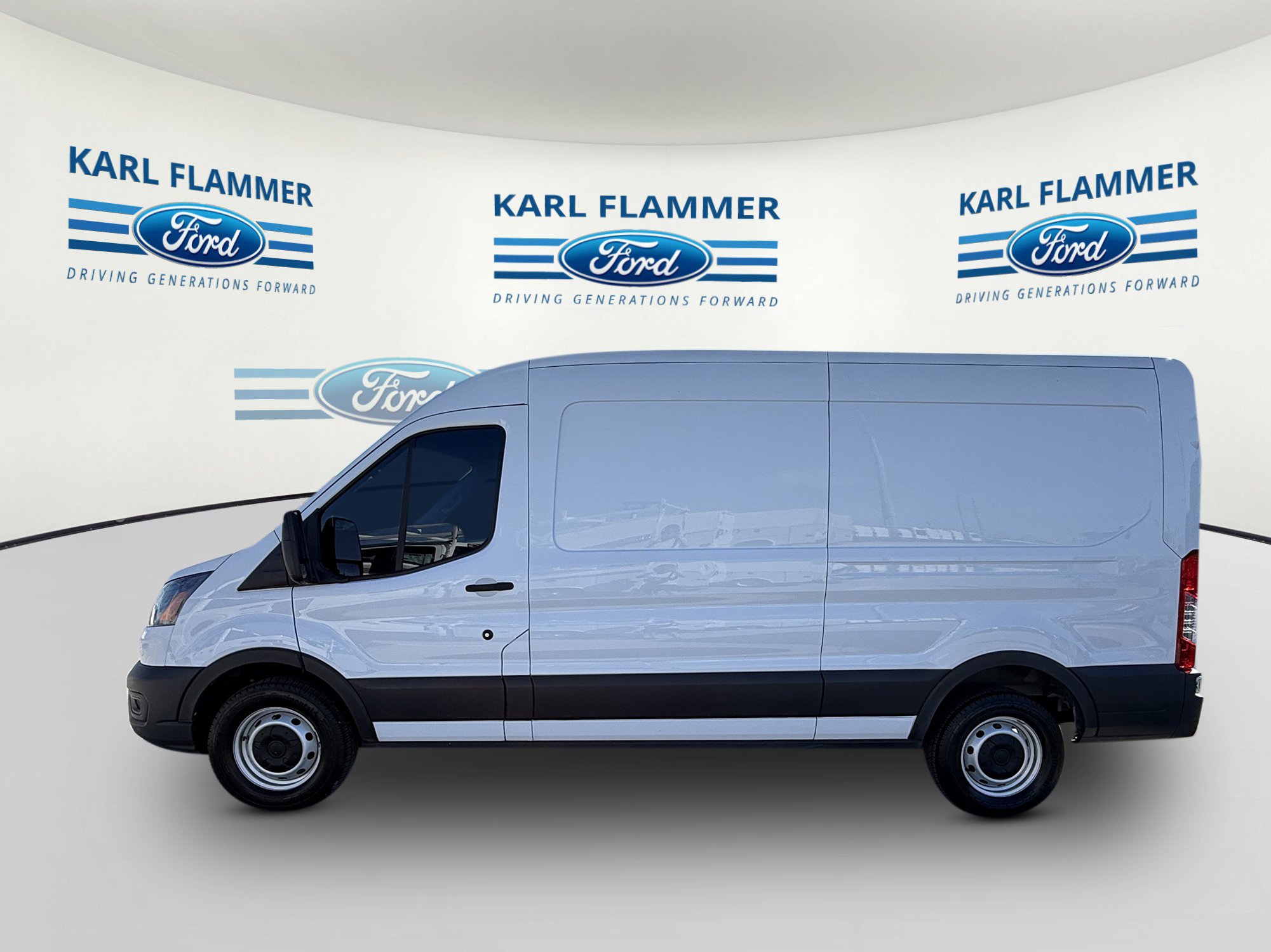 Certified 2023 Ford Transit 250 Medium Roof w/ Load Area Protection Package RWD image 4