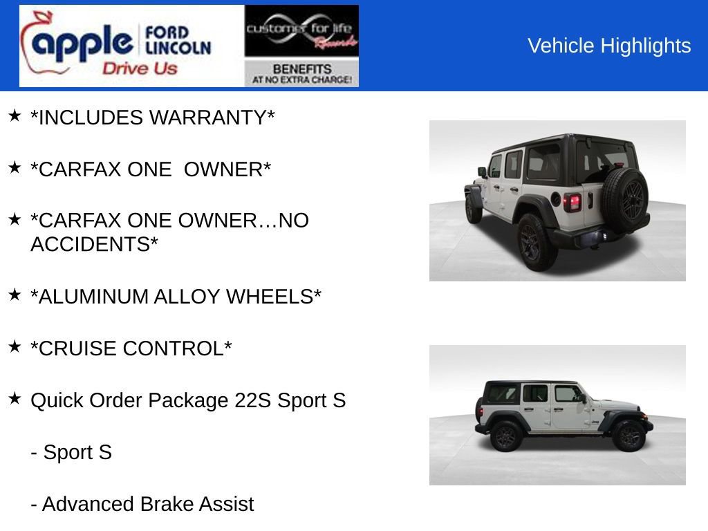 Used 2024 Jeep Wrangler Sport S image 10