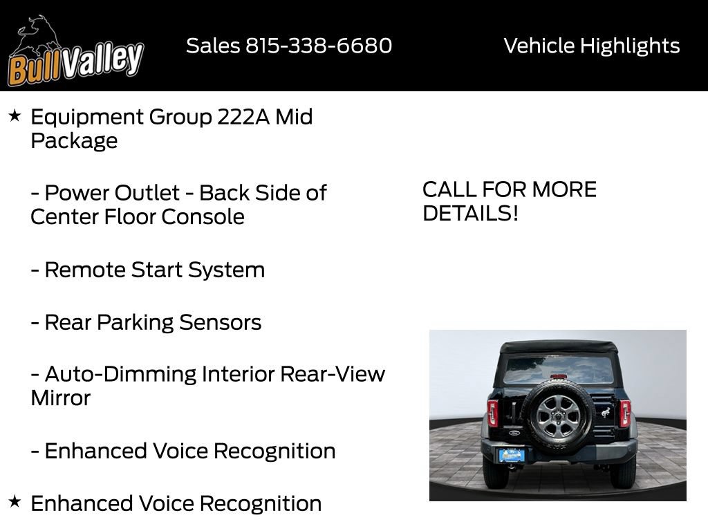 Certified 2023 Ford Bronco Big Bend AWD/4WD image 10