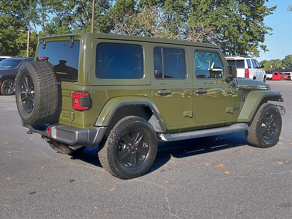 Used 2022 Jeep Wrangler Unlimited Sahara AWD/4WD image 4