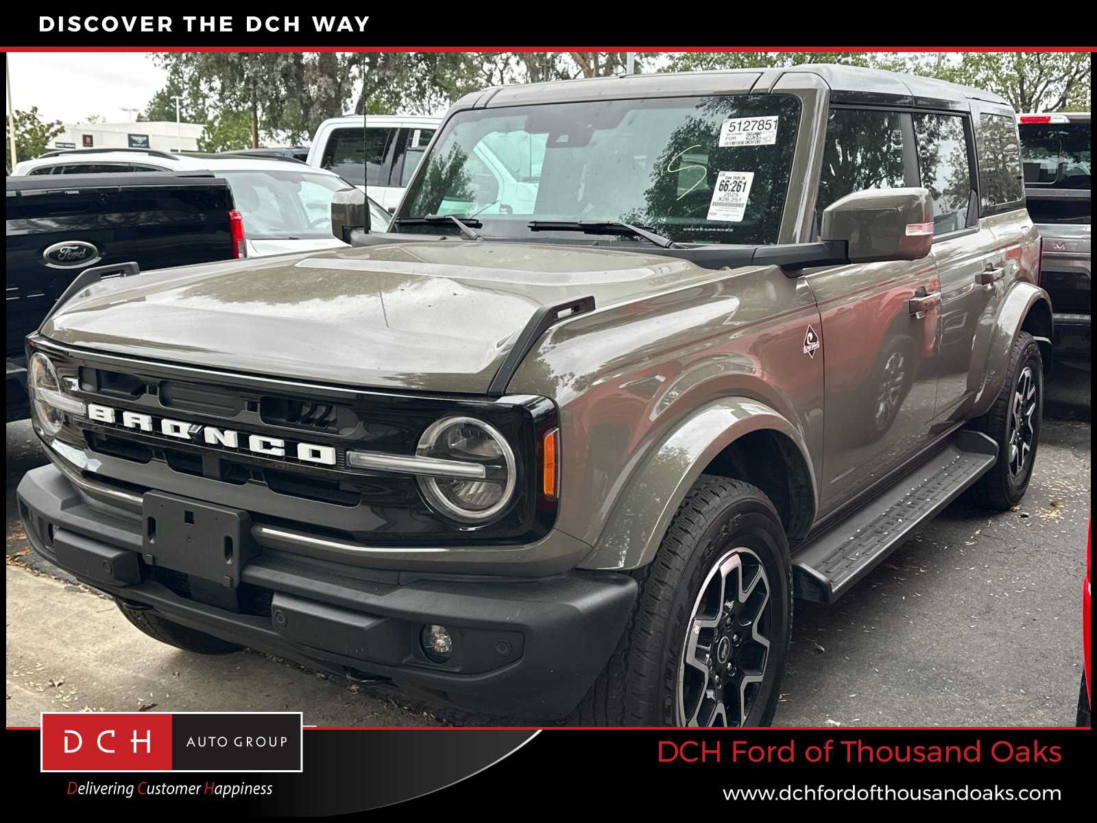 Certified 2025 Ford Bronco Outer Banks