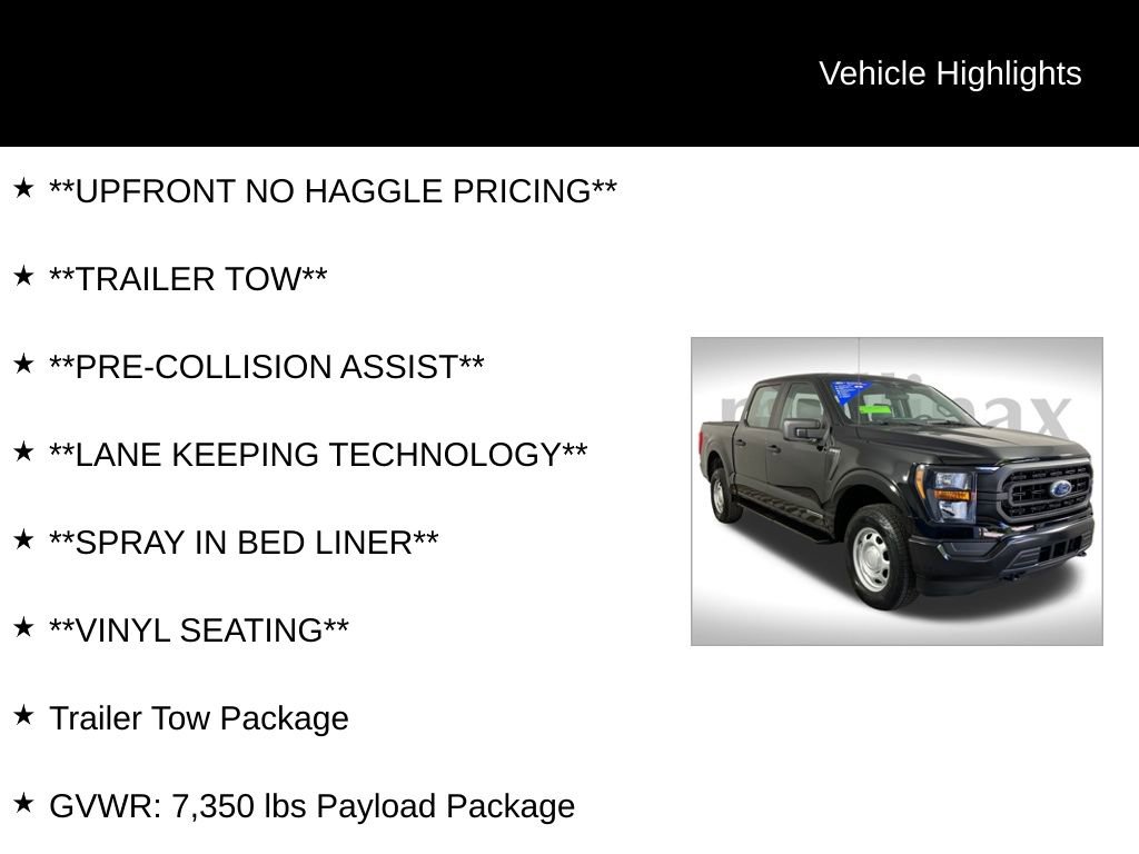 Certified 2023 Ford F150 XL w/ Trailer Tow Package image 12