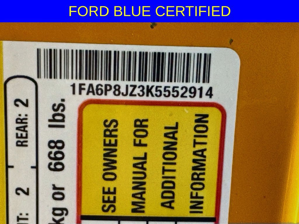 Certified 2019 Ford Mustang Shelby GT350 w/ Technology Package RWD image 31