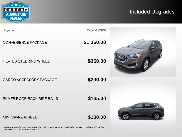 Certified 2023 Ford Edge SEL w/ Convenience Package AWD/4WD image 6