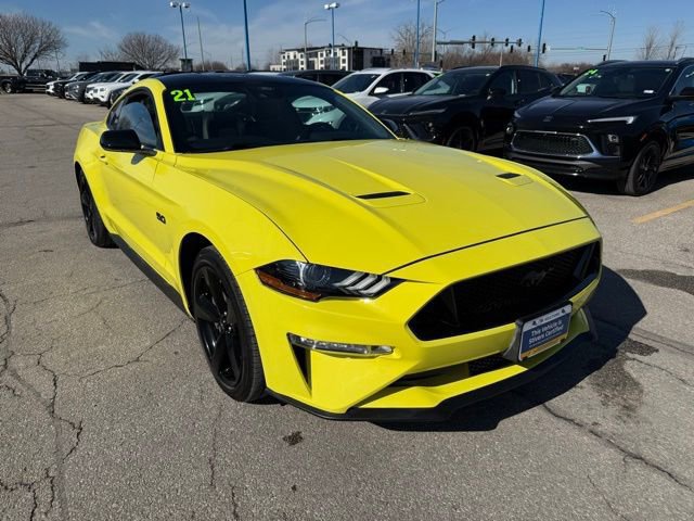 Certified 2021 Ford Mustang GT Premium w/ Black Accent Package image 2