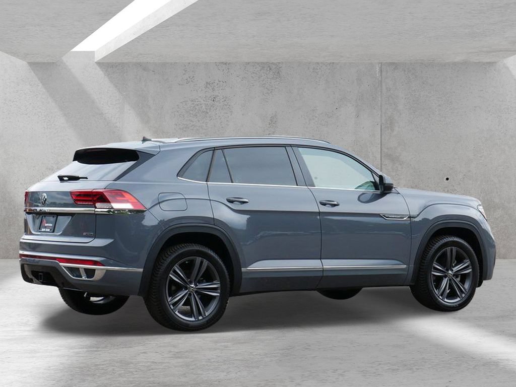 Used 2021 Volkswagen Atlas Cross Sport SE w/ Panoramic Sunroof Package AWD/4WD image 3