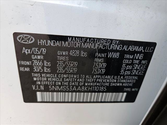 Used 2019 Hyundai Santa Fe FWD image 18