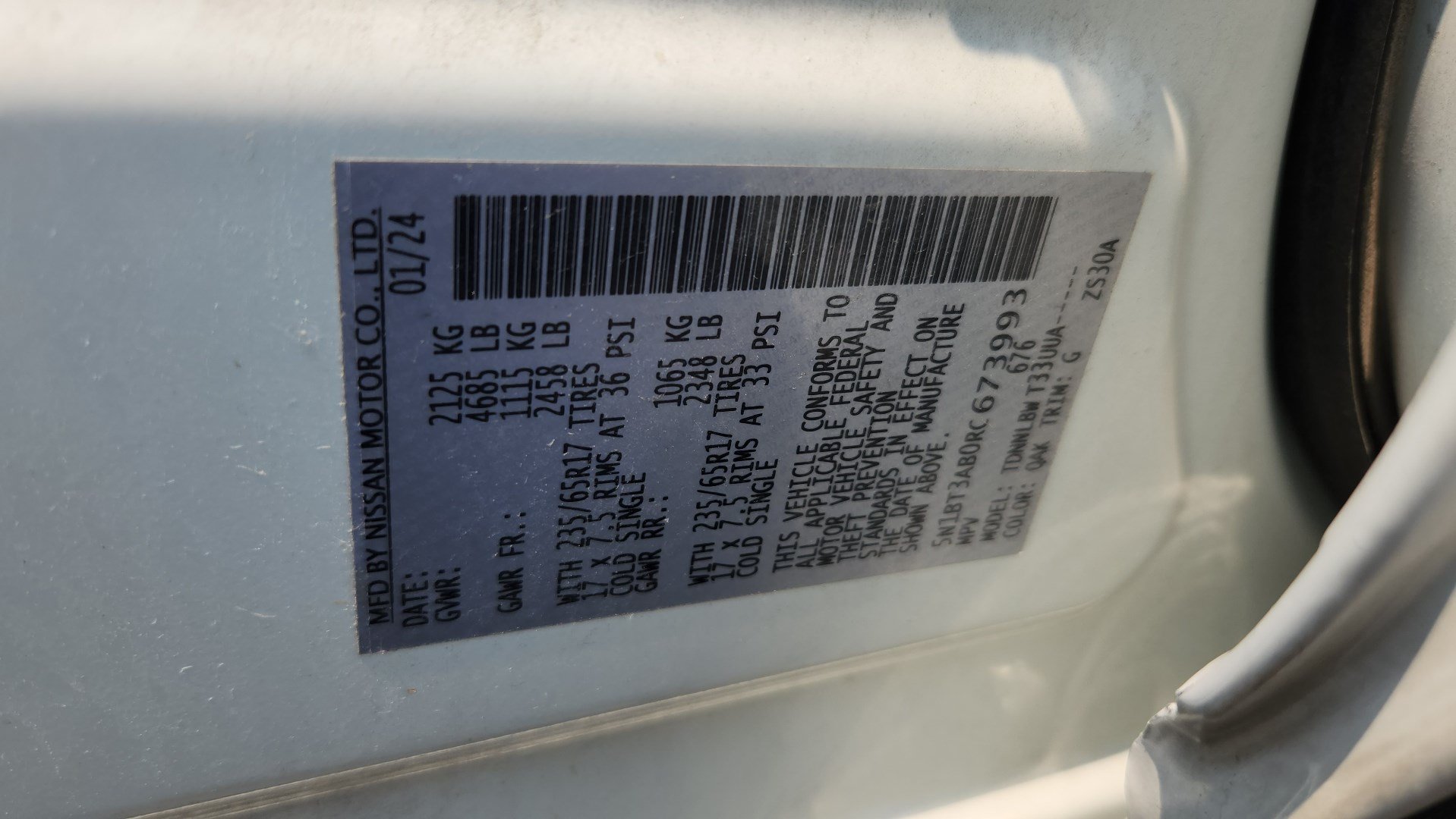 Used 2024 Nissan Rogue S AWD/4WD image 17