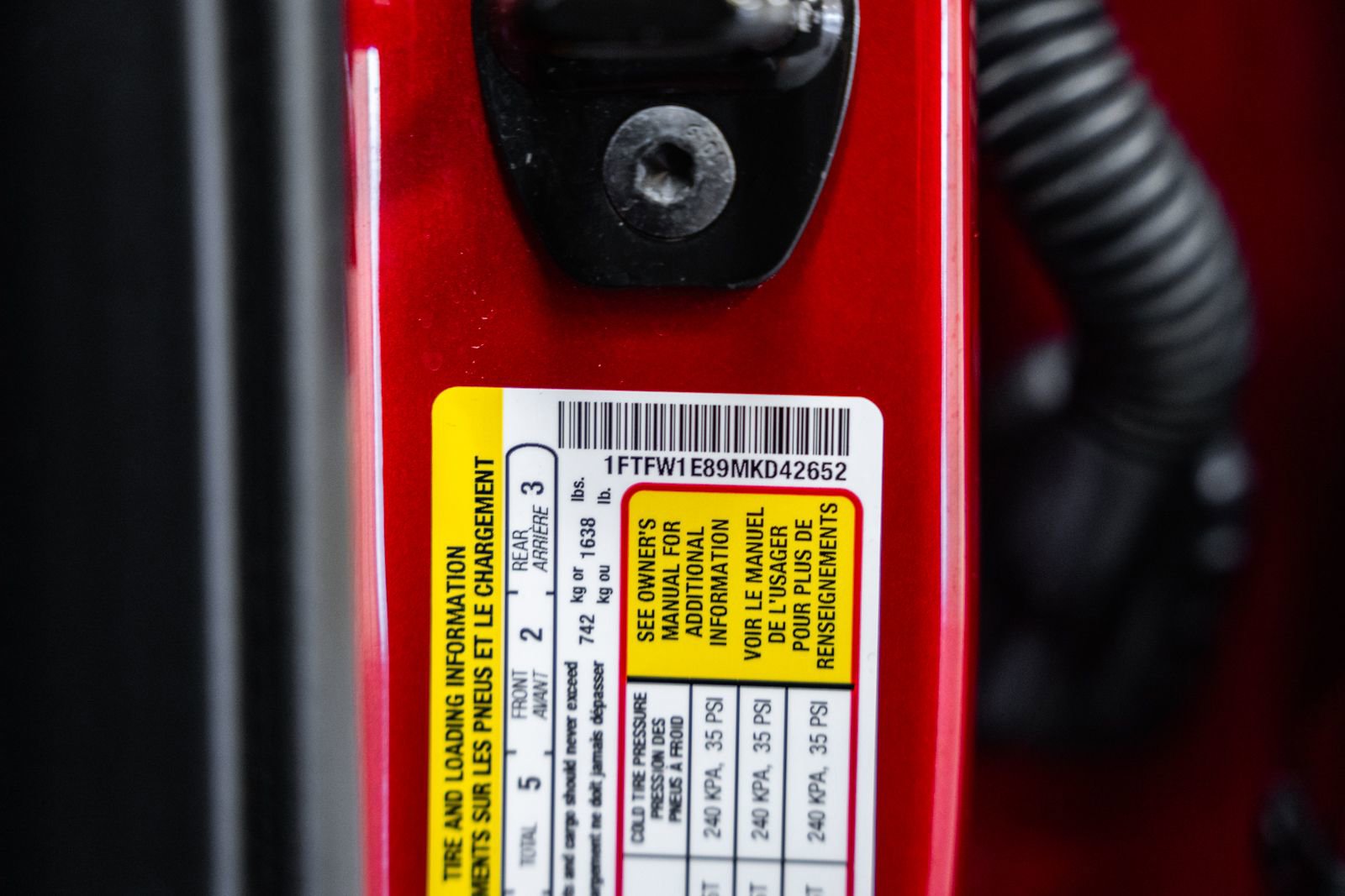 Certified 2021 Ford F150 Lariat w/ Equipment Group 502A High image 50