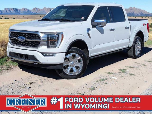 Certified 2023 Ford F150 Platinum w/ FX4 Off-Road Package