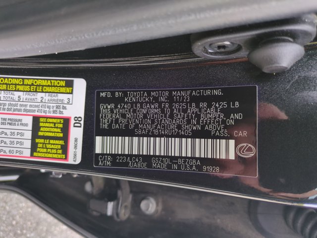 Used 2024 Lexus ES 350 Ultra Luxury w/ Accessory Package (Z2) FWD image 35
