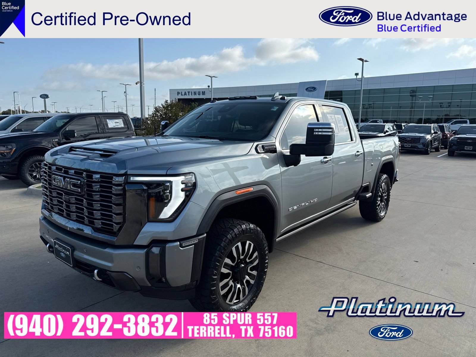 Used 2024 GMC Sierra 2500 Denali Ultimate w/ Max Trailering Package AWD/4WD 360° Tour