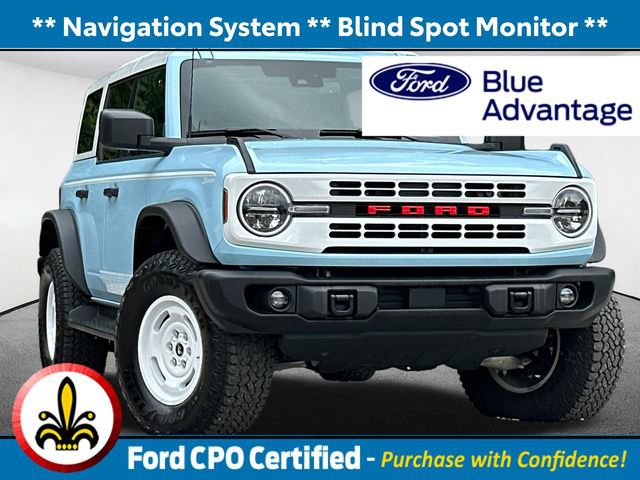 Certified 2025 Ford Bronco Heritage Edition AWD/4WD image 1