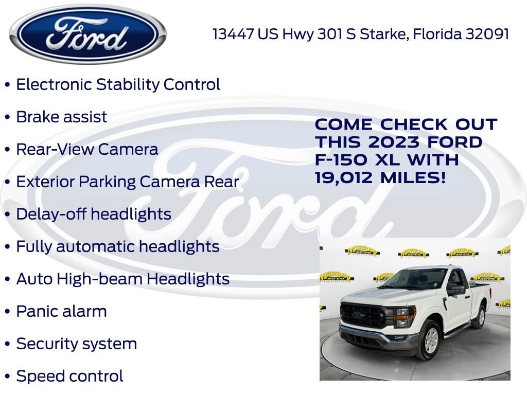 Certified 2023 Ford F150 XL w/ XL Chrome Appearance Package image 32