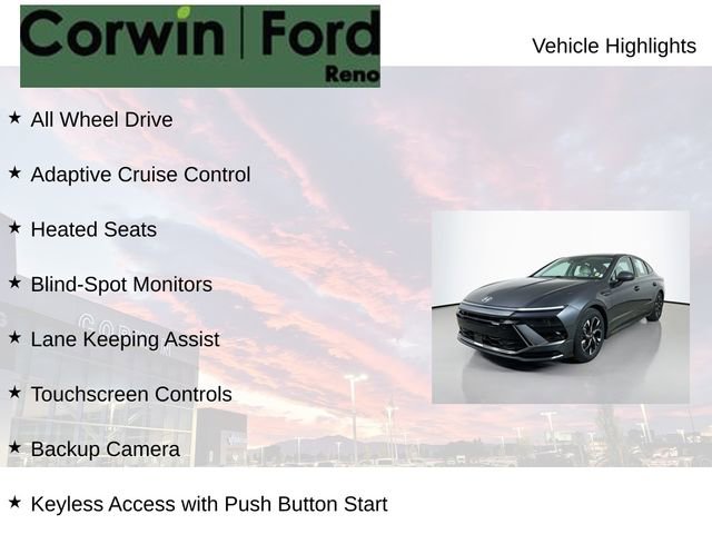 Used 2024 Hyundai Sonata SEL AWD/4WD image 7