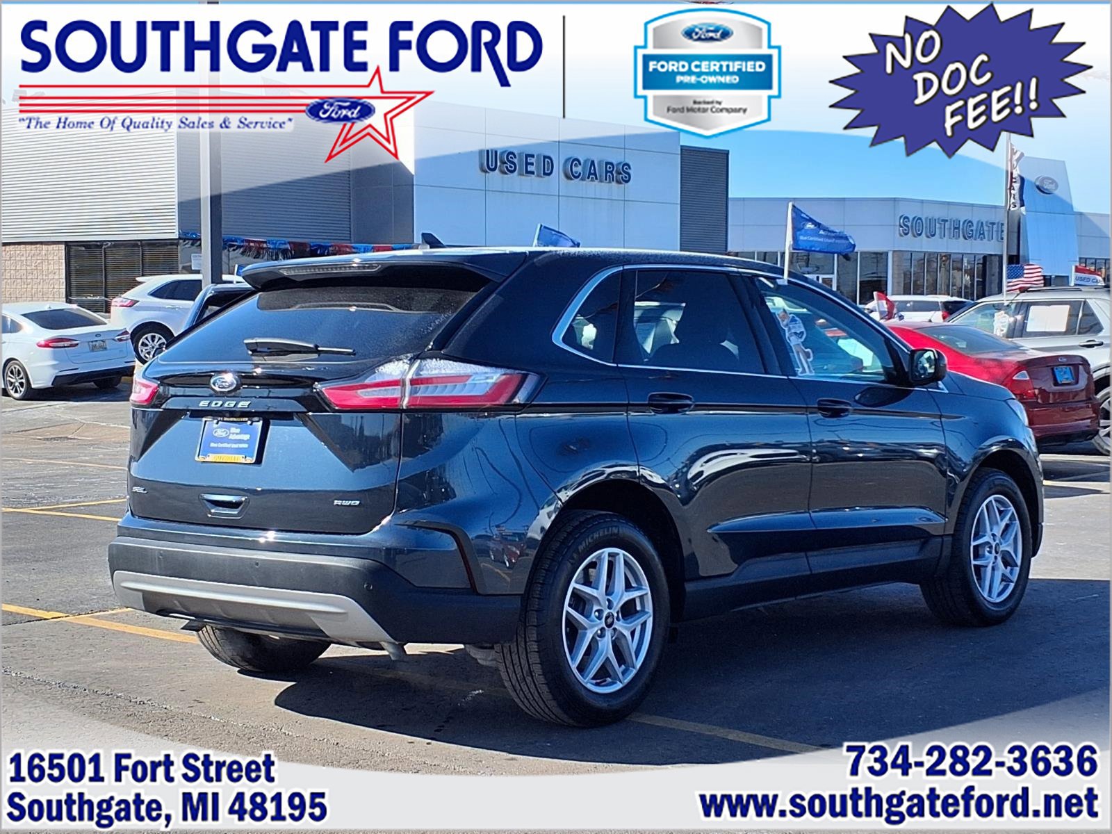 Certified 2023 Ford Edge SEL w/ Convenience Package image 4