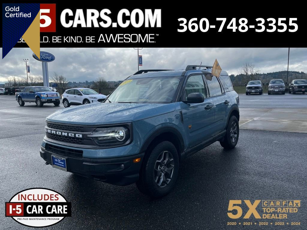 Certified 2023 Ford Bronco Sport Badlands