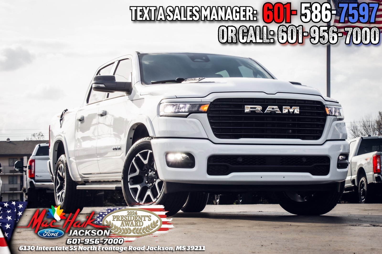 Used 2025 RAM 1500 Laramie w/ Sport Appearance Package image 4