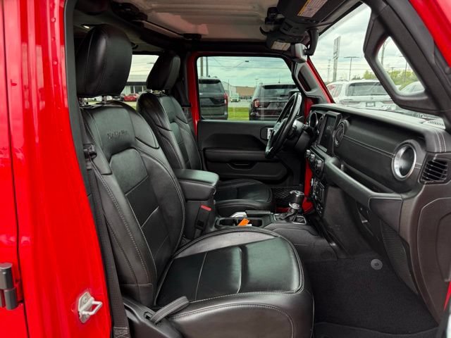 Used 2021 Jeep Wrangler Unlimited Sahara w/ Uconnect 4C Nav & Sound Group AWD/4WD image 16