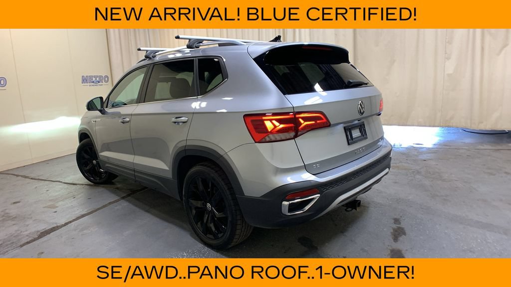 Used 2022 Volkswagen Taos SE w/ Panoramic Sunroof Package FWD image 5