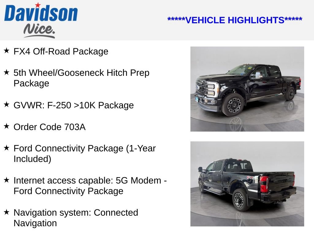 Certified 2026 Ford F250 Platinum AWD/4WD image 4