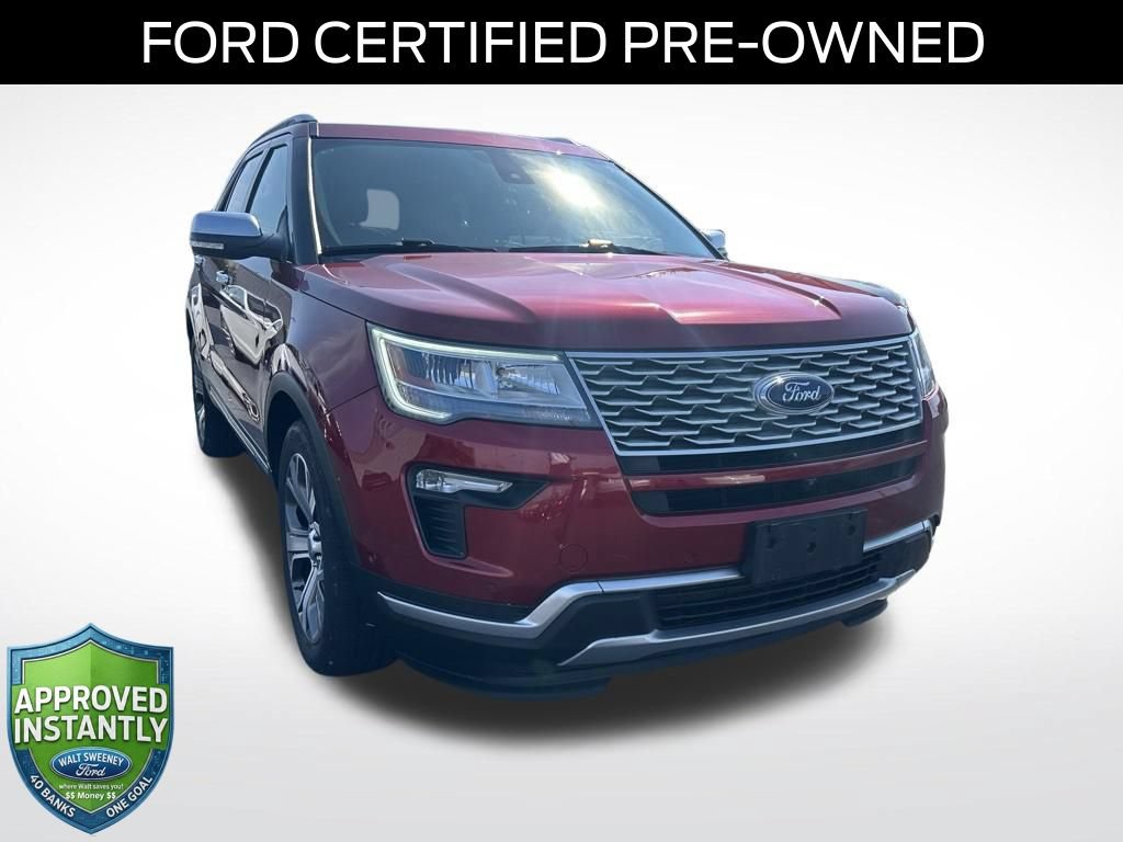 Certified 2019 Ford Explorer Platinum