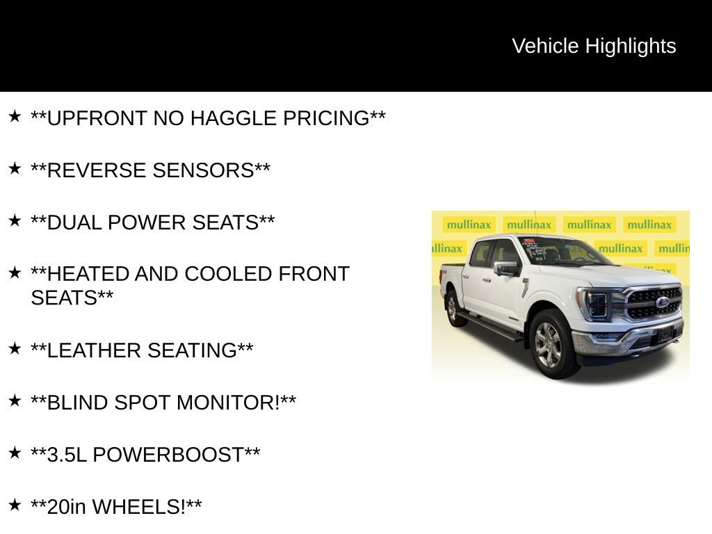 Certified 2022 Ford F150 King Ranch w/ Equipment Group 601A High image 12