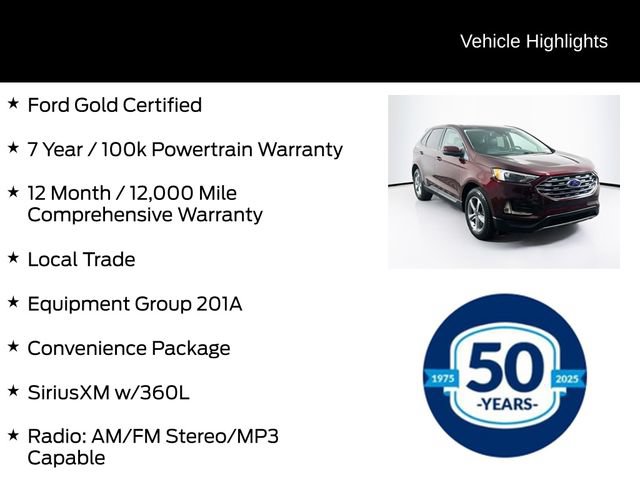 Certified 2022 Ford Edge SEL w/ Convenience Package AWD/4WD image 6