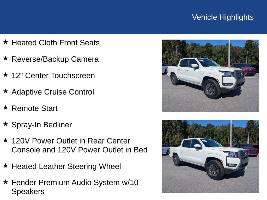 Used 2025 Nissan Frontier SV w/ SV Convenience Package AWD/4WD image 24