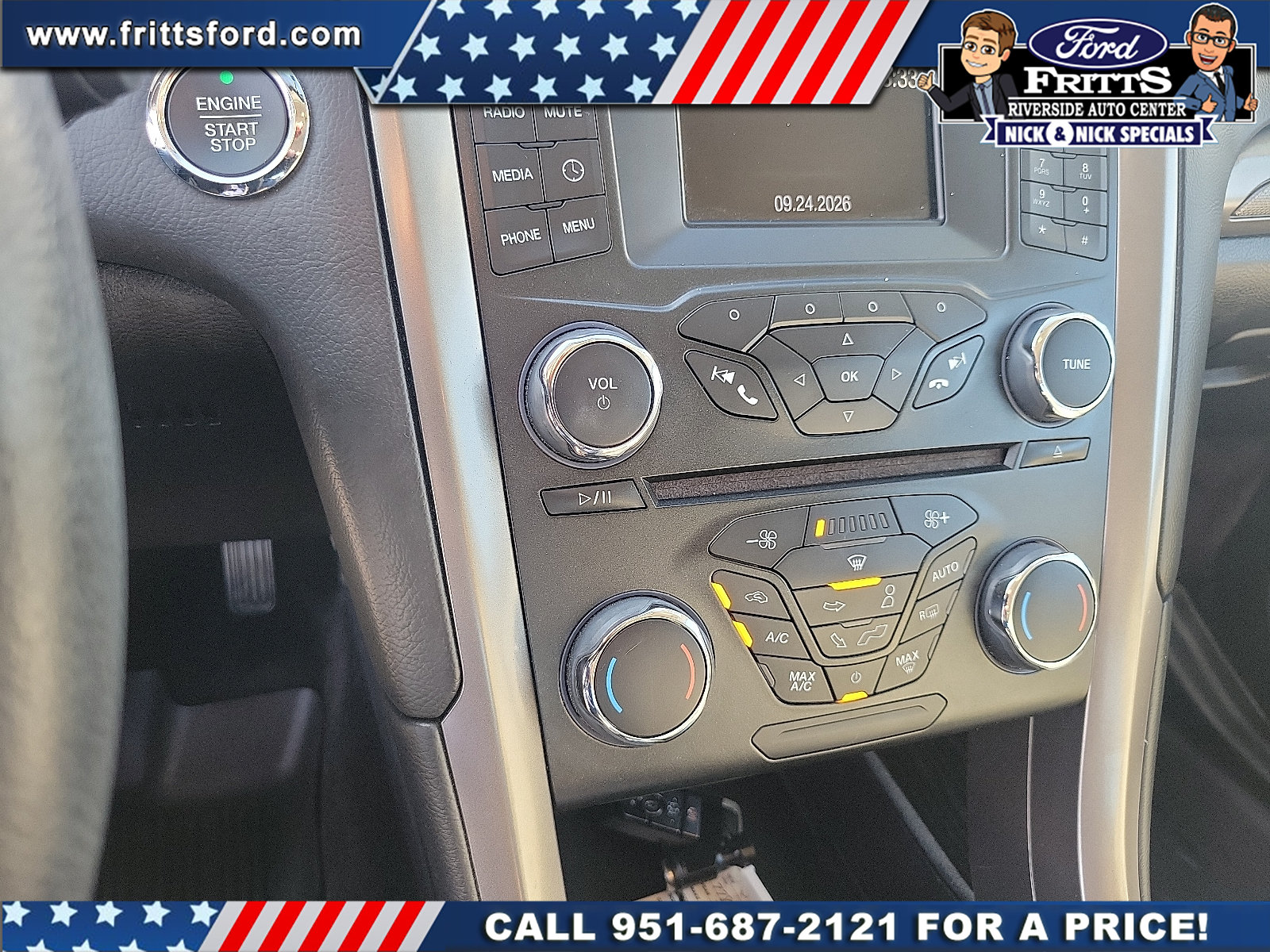 Certified 2017 Ford Fusion S FWD image 10