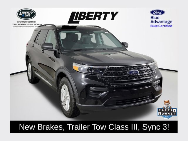 Certified 2021 Ford Explorer XLT w/ Class III Trailer Tow Package