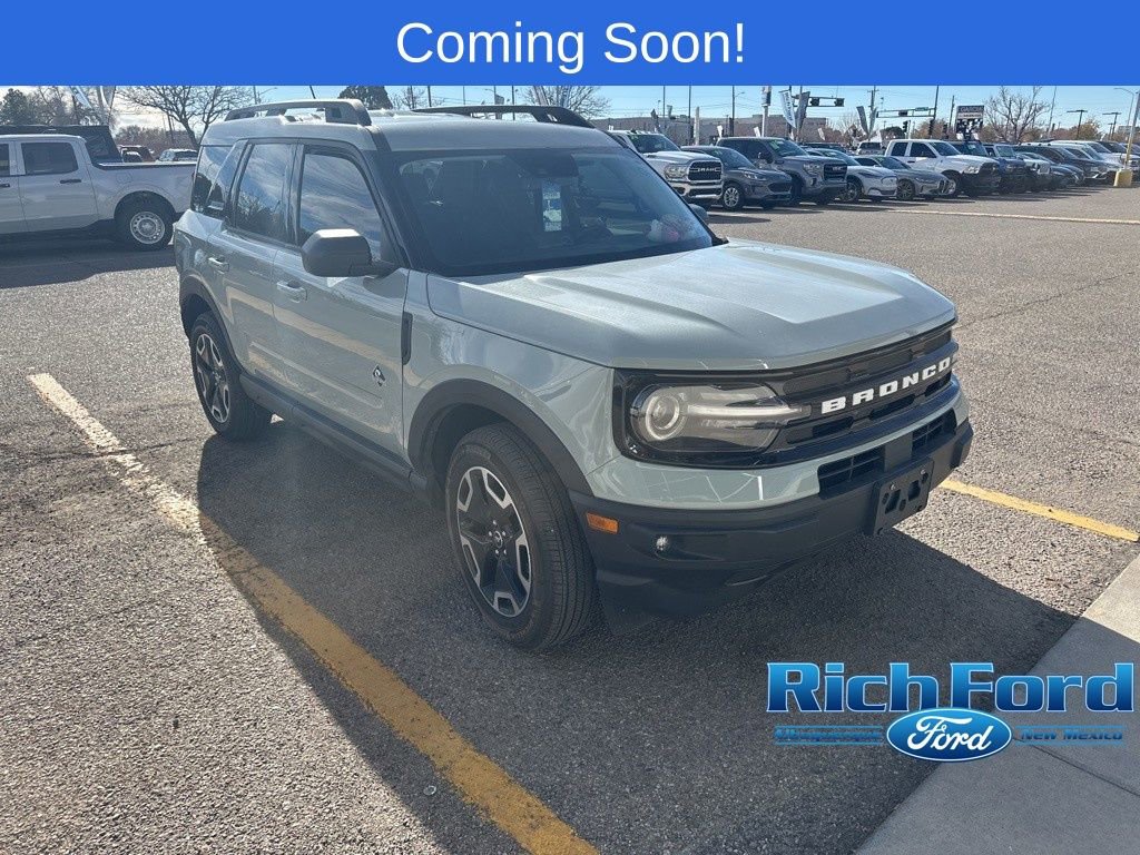 Certified 2023 Ford Bronco Sport Outer Banks w/ Tech Package